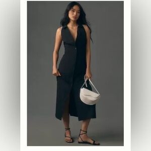 NEW! MAEVE HALTER SLIM MIDI DRESS